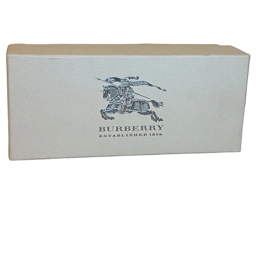 Burberry Glasses Case with Box & pamphlet